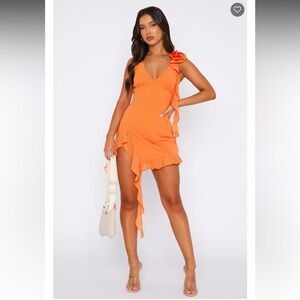 White Fox Boutique Like That Mini Dress Melon